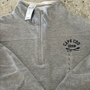 Cape Cod Crew Women's Gray Zip-Up Sweater